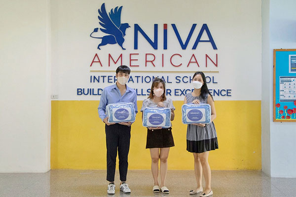 Niva American International School chooses Sleepen Anti-virus bedding products for kindergarten students.