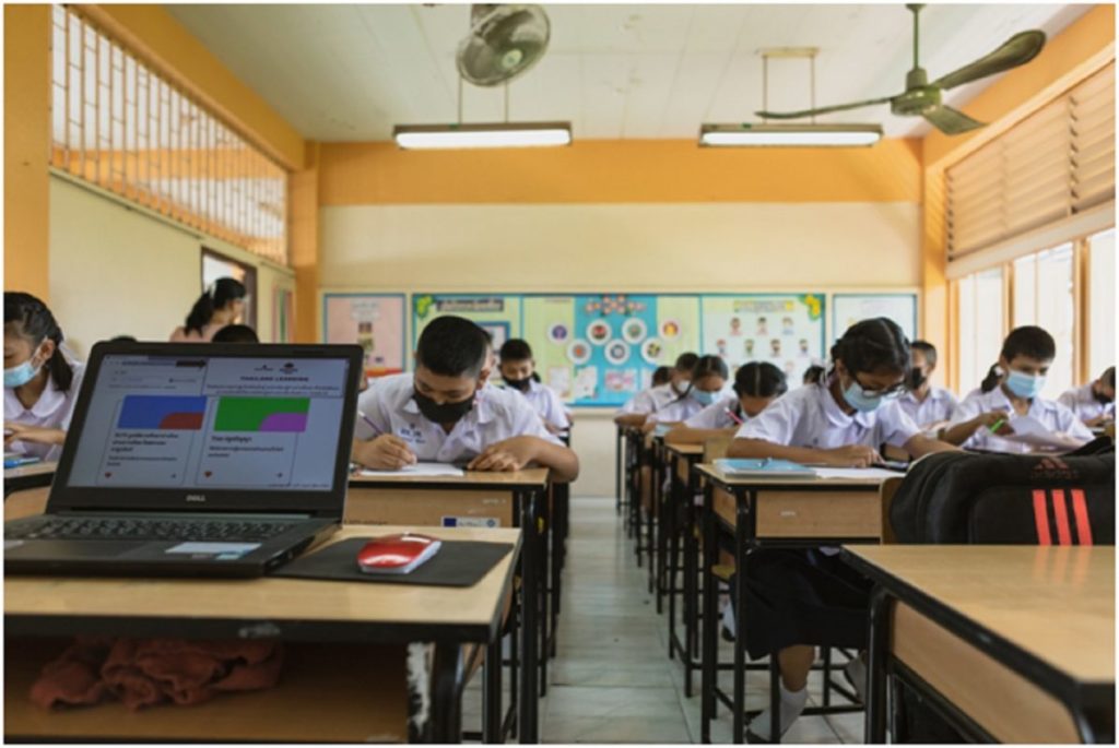 ‘Thailand Learning’ เดินหน้ารุกกิจกรรมการศึกษา พบน้องๆ ‘โรงเรียนวัดไทร(ถาวรพรหมานุกูล)’ ชูจุดเด่น เพิ่มลูกเล่นการเรียนการสอนออนไลน์