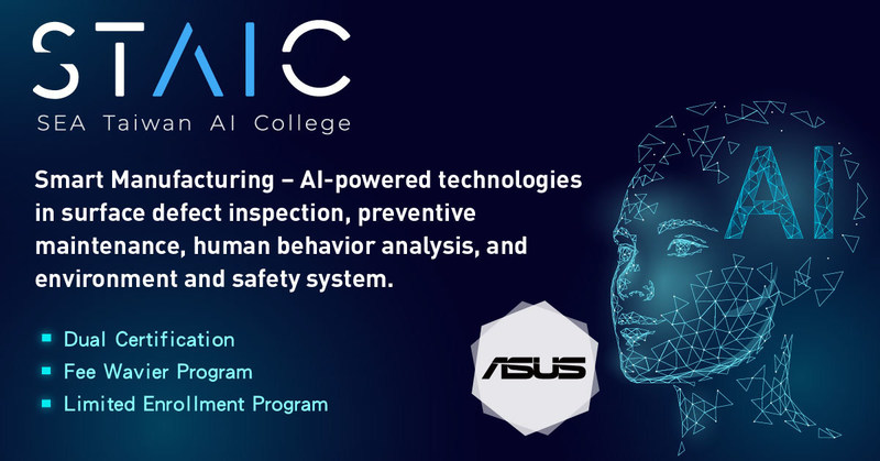 Preparing to Meet Industry 5.0 Head-on: Sign-up Beginning for ASUS’s “AI Talent Training Program” Online Classes