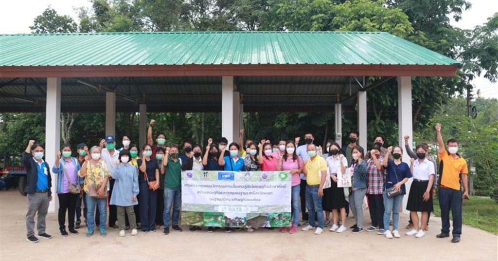 ต้อนรับคณะศึกษาดูงาน ” โครงการการพัฒนาชุมชนนวัตกรรมการเลี้ยงกบสู่สัตว์เศรษฐกิจเชิงพาณิชย์