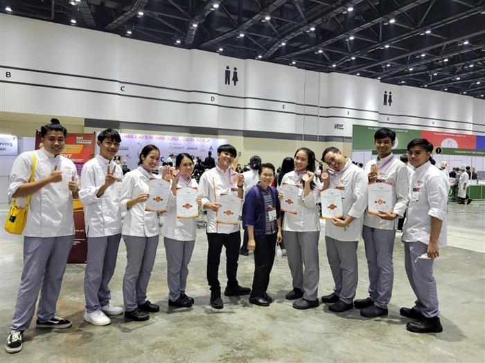 วิทยาลัยดุสิตธานี “ตอกย้ำความเจ๋ง คว้าชัยสร้างผลงาน”? ในรายการแข่งขัน “The 26th Thailand International Culinary Cup 2022”