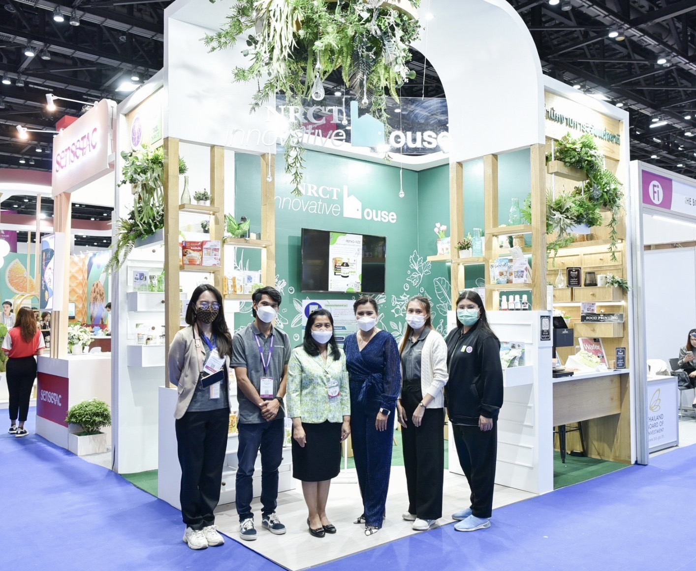 วช. นำผลิตภัณฑ์จากผลงานวิจัยร่วมโชว์ในงาน Food ingredients Asia 2022