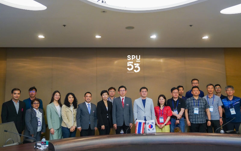 SPU เปิดบ้าน! ต้อนรับคณะผู้แทนจากมหาวิทยาลัย KREN (Korea Education ICT Network) ประเทศเกาหลีใต้ เข้าหารือและเยี่ยมชมฯ