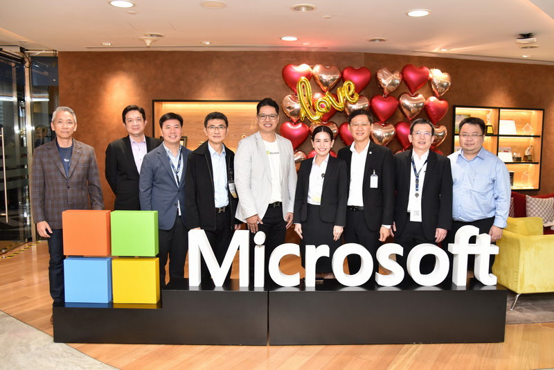 คณะผู้บริหารดิจิทัล ซีอีโอ รุ่นที่ 6 ศึกษาดูงาน Microsoft