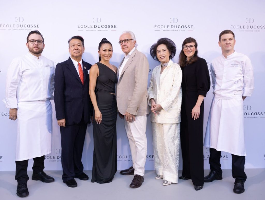 NAI LERT GROUP CELEBRATES THE INAUGURATION OF ECOLE DUCASSE – NAI LERT BANGKOK STUDIO