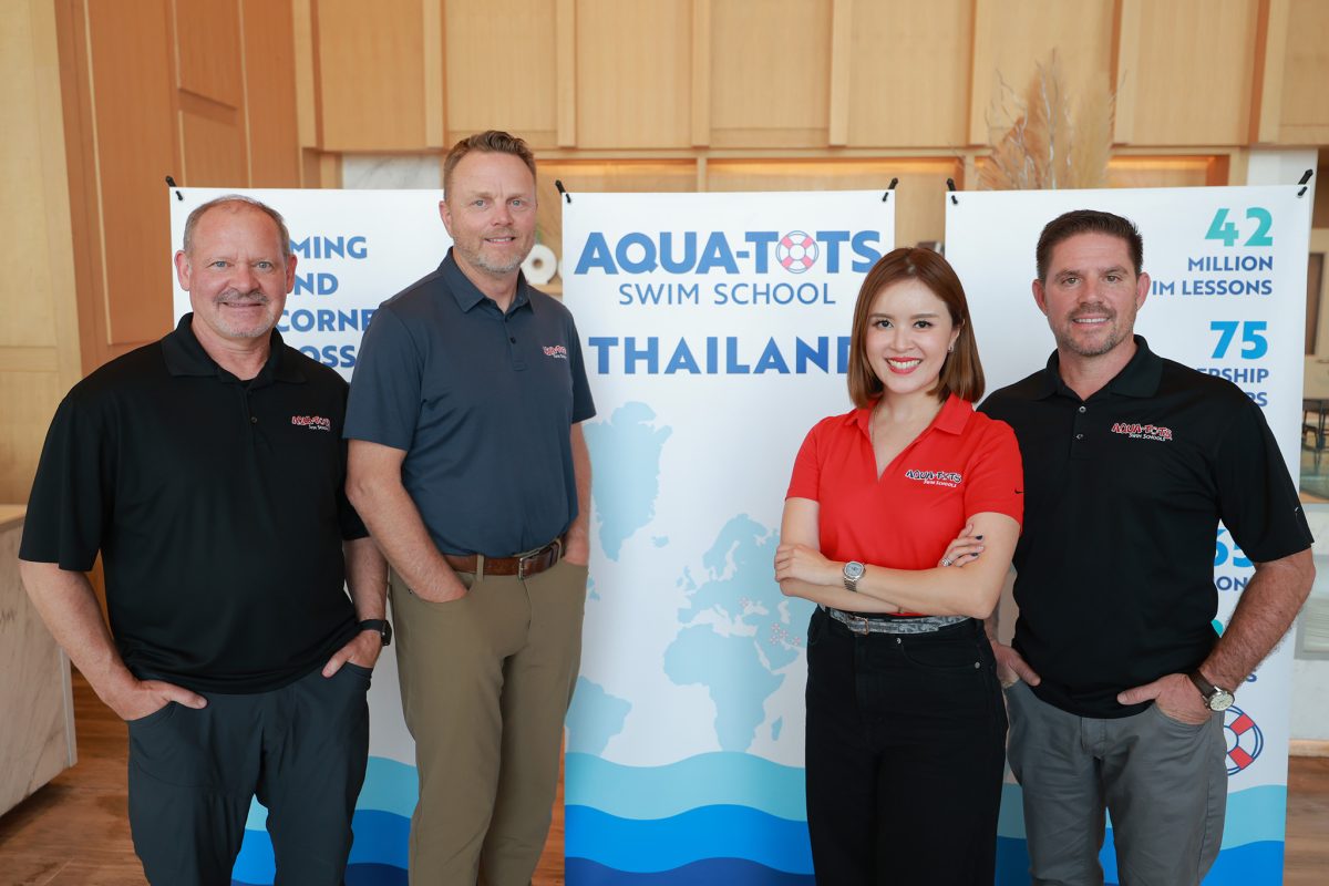 “Aqua-Tots Swim Schools” แฟรนไชส์โรงเรียนสอนว่ายน้ำระดับโลก บุกตลาดไทย การันตีด้วยคลาสเรียน 42 ล้านครั้ง ด้วยประสบการณ์ยาวนานกว่า 30 ปี