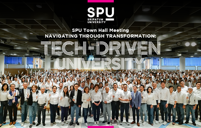 ม.ศรีปทุม จัดงาน “SPU Town Hall Meeting 2024” ย้ำเป้าหมายสู่ความเป็นเลิศ มุ่งขับเคลื่อนมหาวิทยาลัยด้วยเทคโนโลยี AI