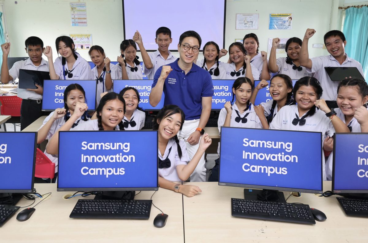 ซัมซุงนำร่องโครงการ Samsung Innovation Campus 2024 ลงพื้นที่โรงเรียนวัดคลองสวนฯ จ.สมุทรปราการ