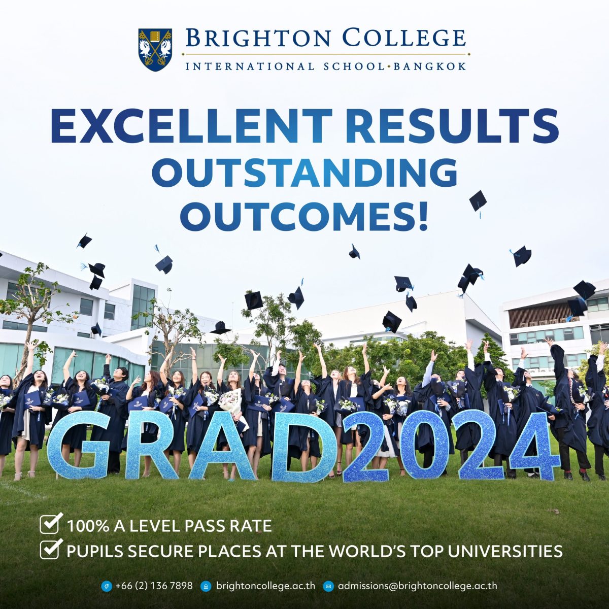 Brighton College Bangkok Celebrates Outstanding A-Level and IGCSE Results