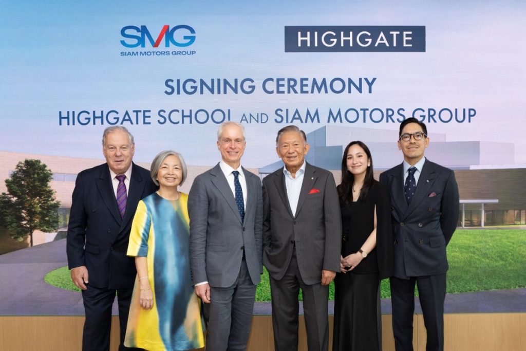 Siam Motors Group and the Phornprapha Family Partner with Highgate School UK to Open Highgate International School Thailand in 2026, near Siam Country Club, Chonburi