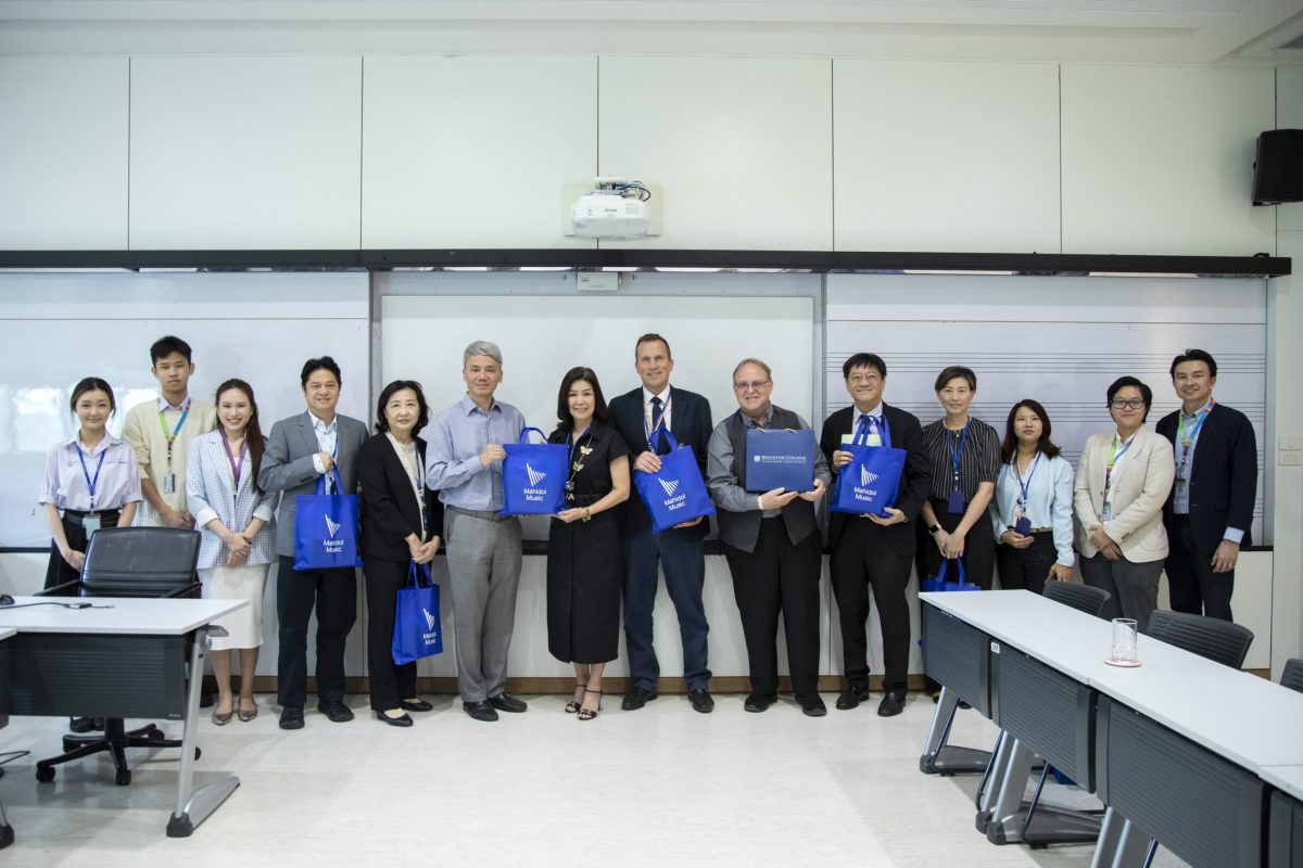 Brighton College Bangkok Opens Up Future Potential Collaborations with Mahidol University, College of Music