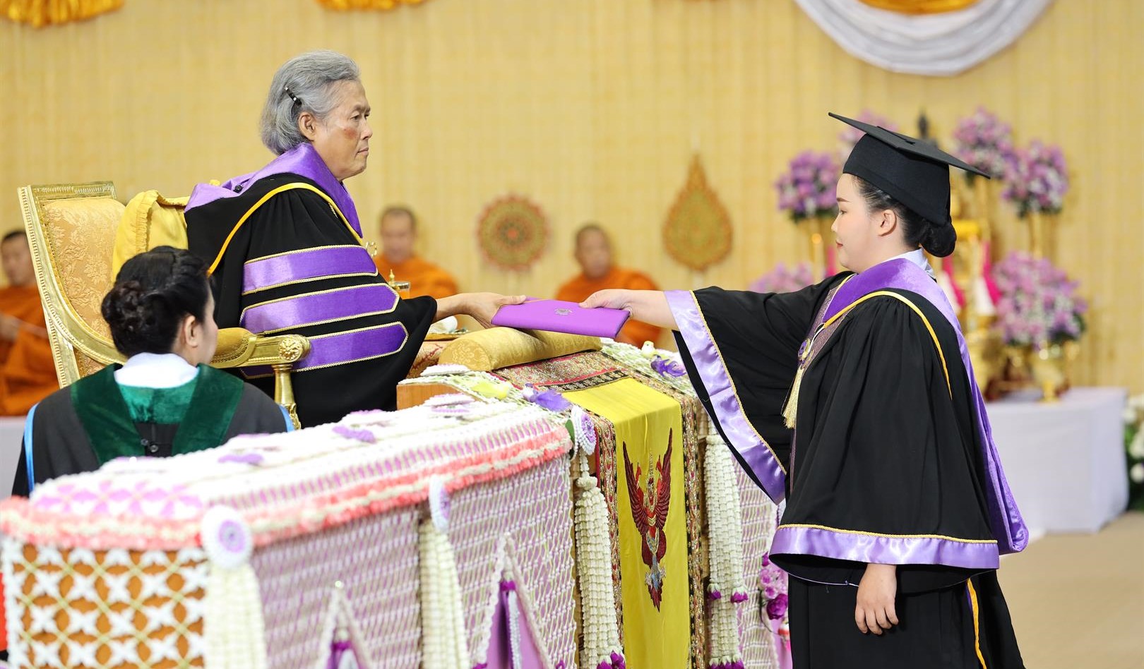 Her Royal Highness Princess Maha Chakri Sirindhorn Confers Degrees to University of Phayao Graduates for the Academic Year 2023