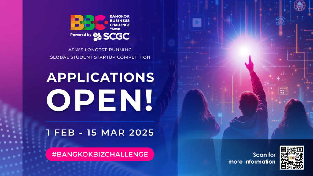 ศศินทร์ จับมือ SCGC จัดแข่งขันแผนธุรกิจระดับโลก Bangkok Business Challenge 2025 ชิงรางวัลกว่า 1.5 ล้านบาท